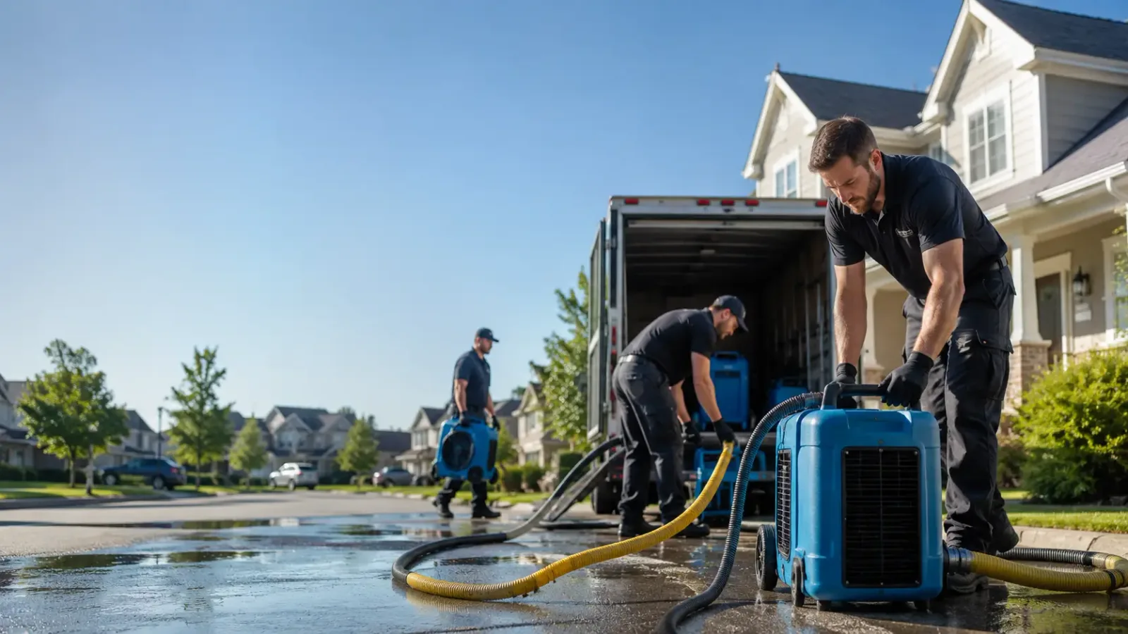 Water Damage Mitigation in May, TX